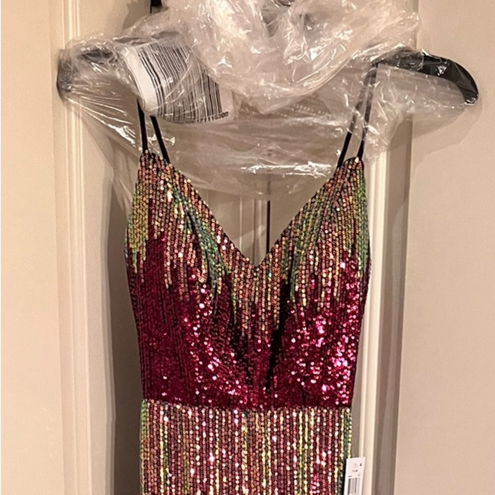 New with tags prom dress.  Size 1